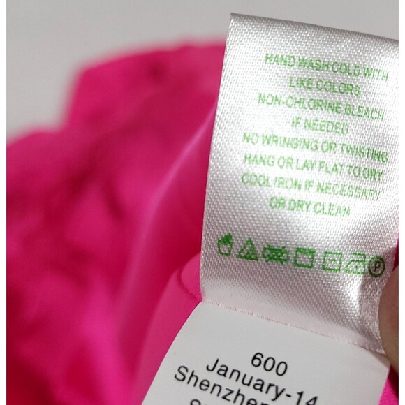 lilly pulitzer Payton floral organza Dress 8 NWT Pop Pink Strapless sweetheart - Picture 15 of 16